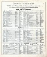 Business Directory, Tuscarawas County 1875